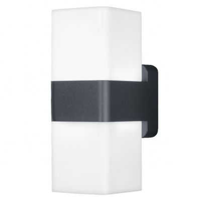 Kinkiet ogrodowy LED INTELIGENTNY 13,5W RGB+W Ciemny szary SMART+ WiFi CUBE 4058075478077 LEDVANCE (4058075478077)